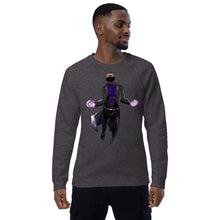 Load image into Gallery viewer, Silk Dynamite Unisex organic raglan sweatshirt