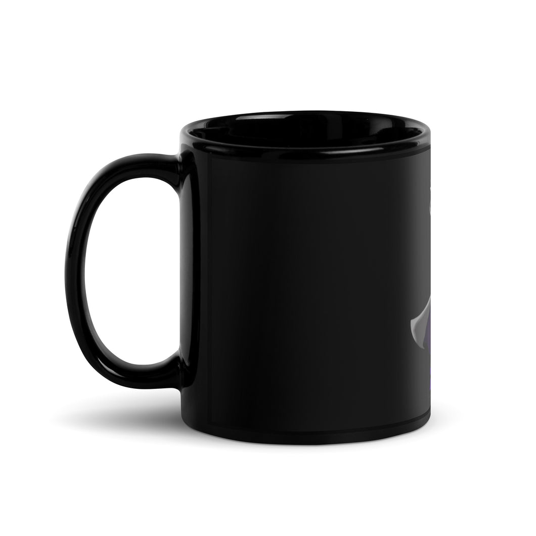 Silk Dynamite Black Glossy Mug