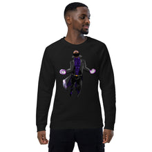 Load image into Gallery viewer, Silk Dynamite Unisex organic raglan sweatshirt
